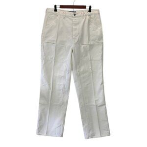 Polo‎ Ralph Lauren Painter Cargo Pants Men’s 34x32 White Cotton Twill Workwear